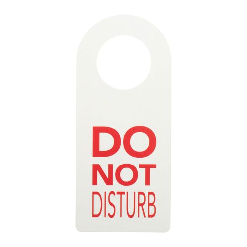 Custom Door Hanger Disturb