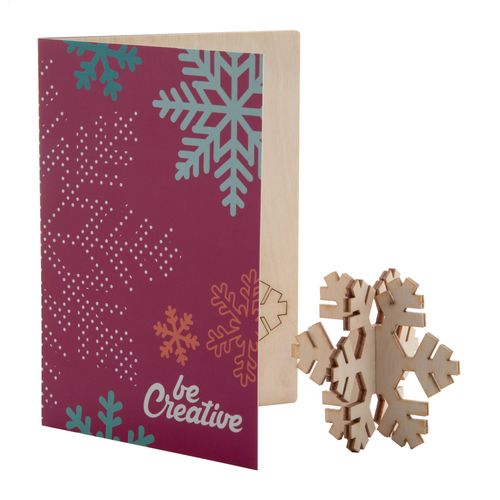Christmas Card, Snowflake CreaX