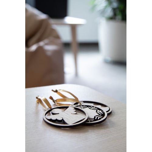 Décoration pour sapin de Noël, flocon de neige Lundamo - 4