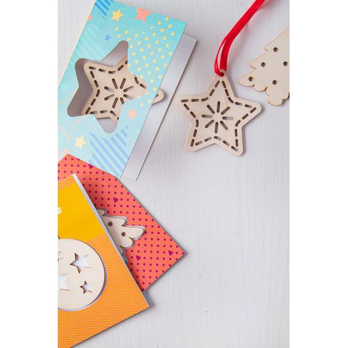 Christmas Card, Star TreeCard Christmas Card, Star TreeCard