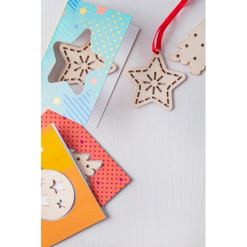 Christmas Card, Star TreeCard Christmas Card, Star TreeCard