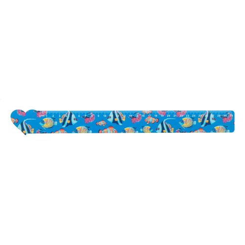 30 Cm Ruler, Heart Couler 30