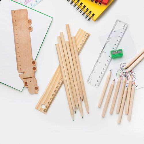 règle en bois Looney - 3