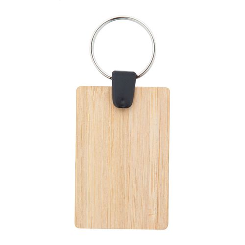 Porte-Clés En Bambou Ovale Bambry - 2