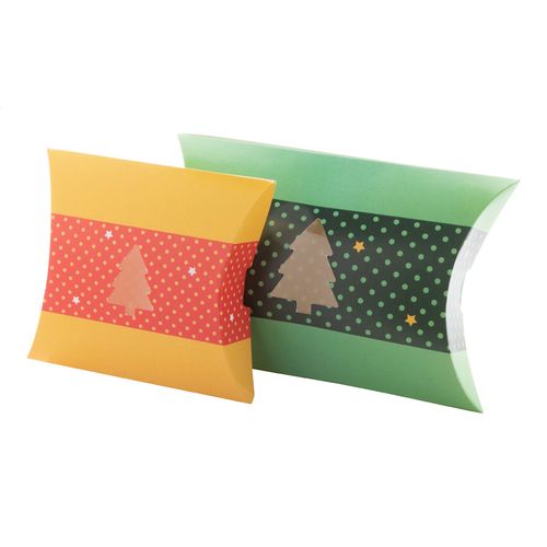 Boite En Forme De Petit Coussin CreaBox Pillow Xmas S - 4