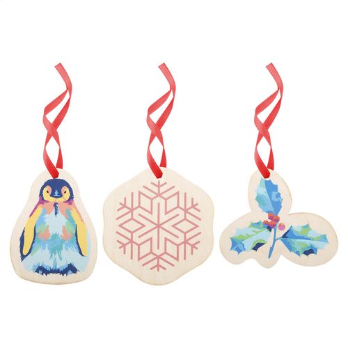 Décoration De Sapin De Noël Personnalisée CreaJul Wood - 2