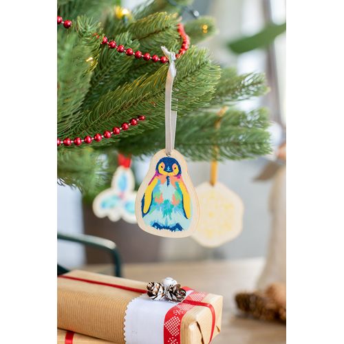 Décoration De Sapin De Noël Personnalisée Creajul Wood thumbnail 7