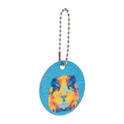 Porte-Clé Personnalisé, Carré Felty - 1