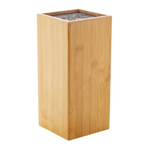 Bloc De Couteaux En Bambou Santoku - 1