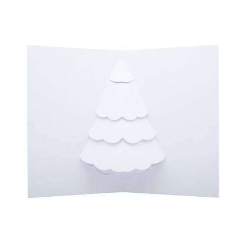 Carte De Noël 3D, Sapin De Noël Dimensions - 4