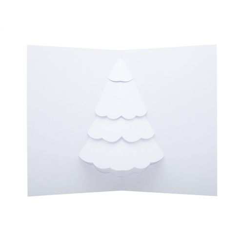 Carte De Noël 3D, Sapin De Noël Dimensions - 3