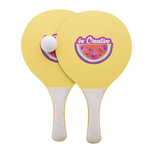 Jeu Tennis De Plage Personnalisé CreaShot - 1
