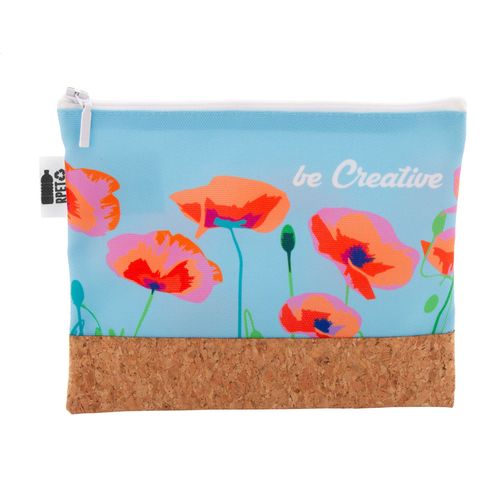 Custom Cosmetic Bag CreaBeauty Cork M RPET Custom Cosmetic Bag CreaBeauty Cork M RPET