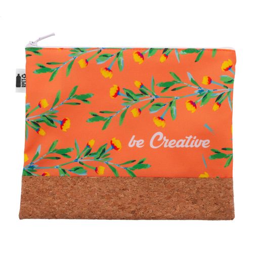 Custom Cosmetic Bag CreaBeauty Cork L RPET Custom Cosmetic Bag CreaBeauty Cork L RPET