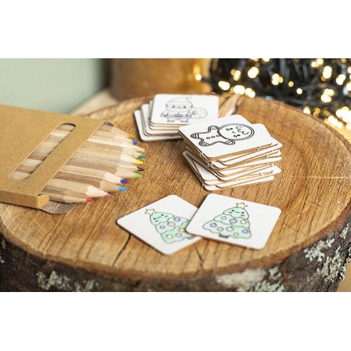 Jeu De Memory Coloriage Noël Coloxmor - 7