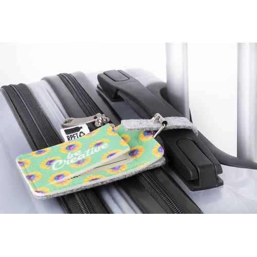 Étiquette De Bagage Rpet Personnalisable CreaFelt Tag - 6