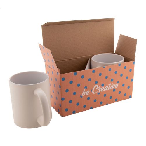 Boîte Pour Deux Mugs Sur Mesure CreaBox Mug Double - 14