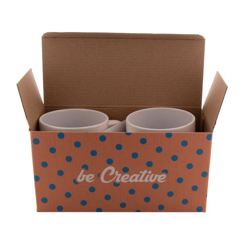 Boîte Pour Deux Mugs Sur Mesure CreaBox Mug Double - 11