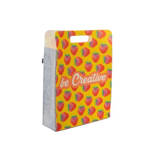 sac à provisions RPET personnalisable CreaFelt Shop D - 10