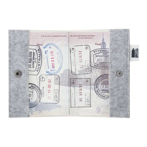 Housse Pour Passeport Personnalisable Rpet Creafelt Pass - 13