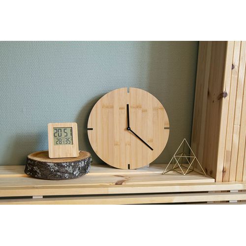 Horloge Murale En Bambou Tokei - 6