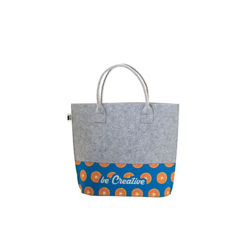 Sac à provisions RPET personnalisé CreaFelt Shop C - 4