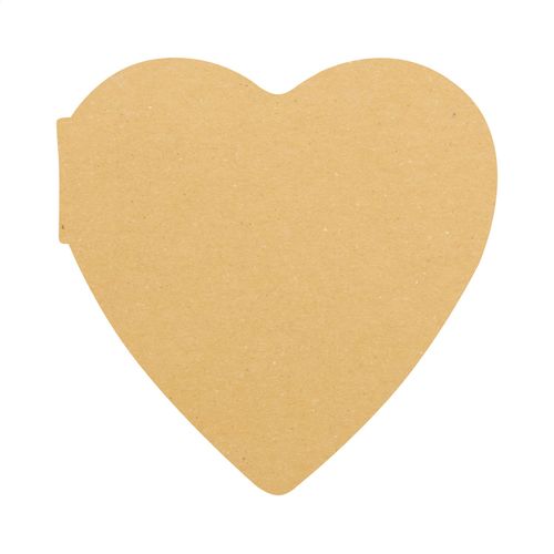 Custom Sticky Notepad CreaStick Heart Eco Custom Sticky Notepad CreaStick Heart Eco