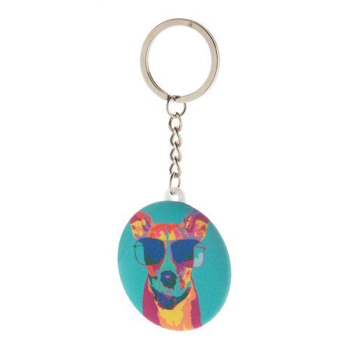 Porte-clés RPET KeyBadge RPET Mini - 1