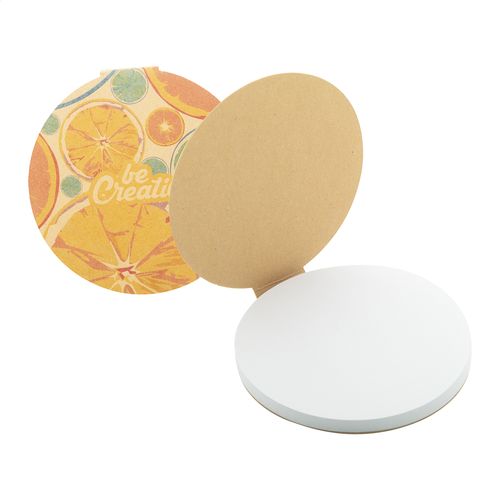 Bloc-Notes Autocollant Personnalisé Creastick Circle Eco