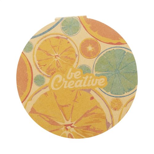 Bloc-Notes Autocollant Personnalisé Creastick Circle Eco - 6