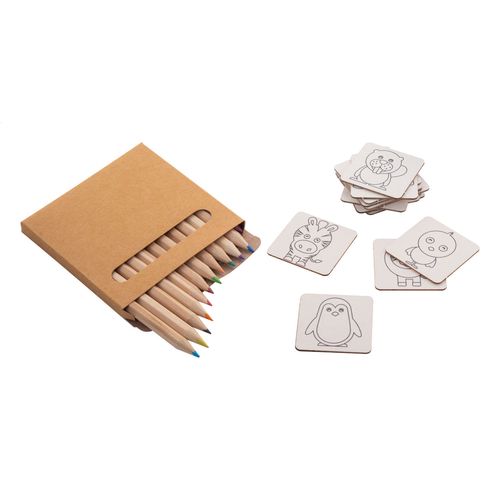 jeu de memory à colorier, animaux Colormor - 2