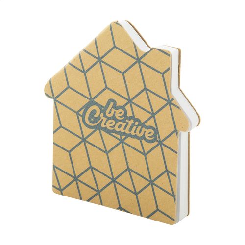 Bloc-Notes Autocollant Personnalisé Creastick House Eco - 4
