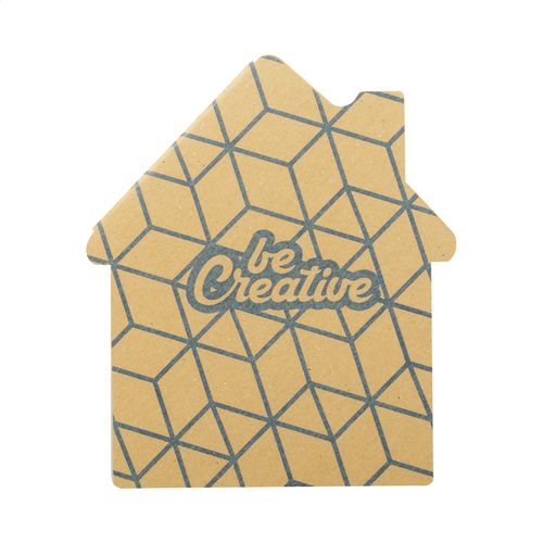 Bloc-Notes Autocollant Personnalisé Creastick House Eco - 6