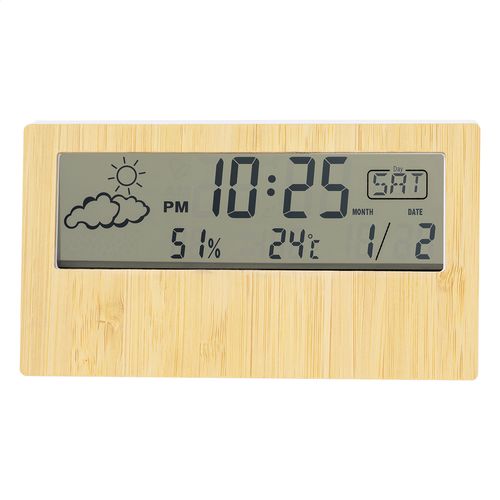 Station Météo En Bambou Zepra - 3