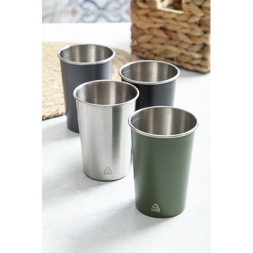 Gobelet En Acier Recyclé Redisha Mono - 5