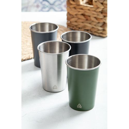 Recycled Stainless Steel Cup Redisha Mono Recycled Stainless Steel Cup Redisha Mono