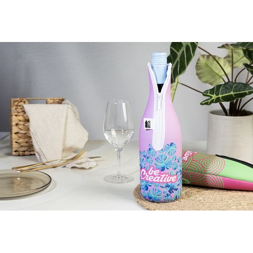 Housse Isotherme En Rpet Pour Bouteille De Vin Vinoprint - 6