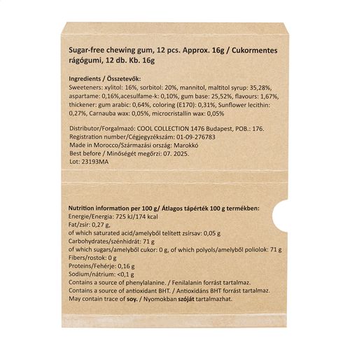 Paquet De Chewing Gum Creachew 12 Eco - 5