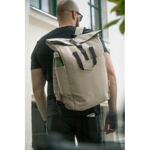 Sac à dos en toile recyclée Rebyss Roll - 4