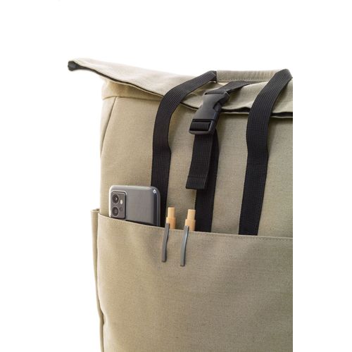 Sac à dos en toile recyclée Rebyss Roll - 6