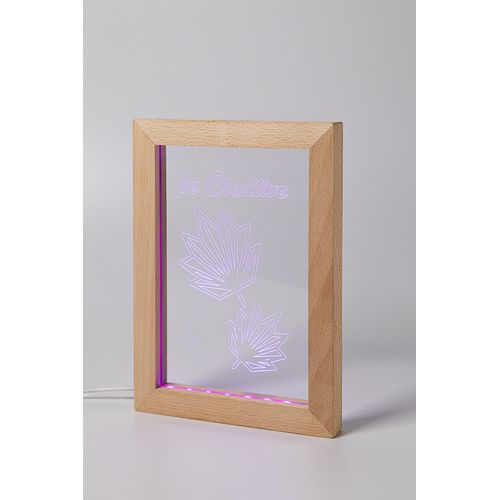Trophée Lampe Led Woodiframe