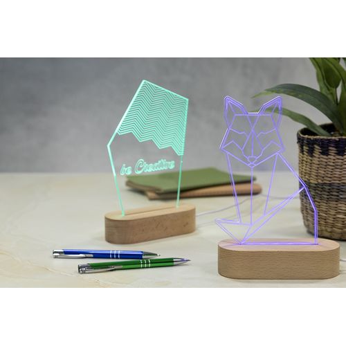 Trophée Lampe Led Woodify - 7