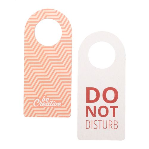 Accroche-Porte Personnalisé Disturb Wood - 4