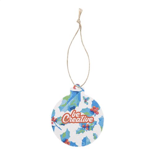 Ornement De Sapin De Noël Personnalisé En Papier Semence, Étoile CreaJul Seed - 2