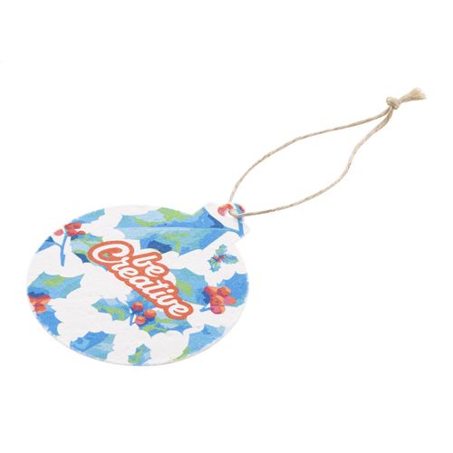 ornement de sapin de Noël personnalisé en papier semence, étoile CreaJul Seed - 3