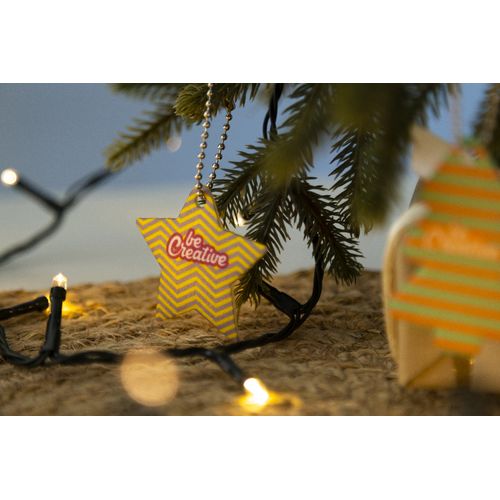 Custom Christmas Keyring, Star CreaFelt Key Xmas Custom Christmas Keyring, Star CreaFelt Key Xmas