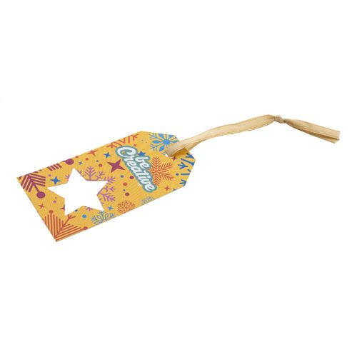 étiquette cadeau personnalisée, étoile PrinTag Plus - 5