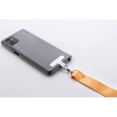 Tour de cou pour téléphone portable personnalisable en RPET Subyard Mobile Slim - 6