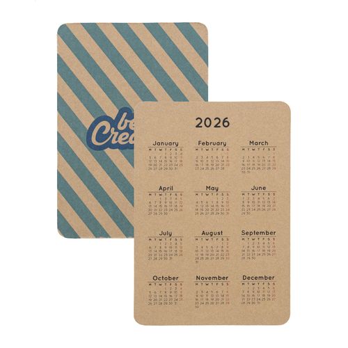 Calendrier De Poche Personnalisable Creadate Pocket Eco