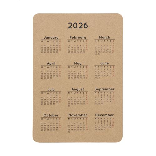 Calendrier De Poche Personnalisable Creadate Pocket Eco - 3